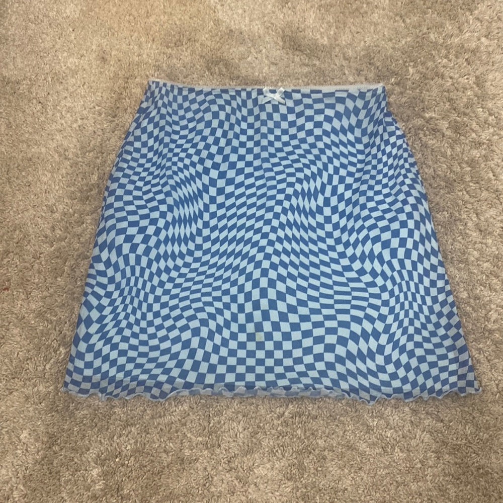 wild fable mesh overlay mini skirt size small